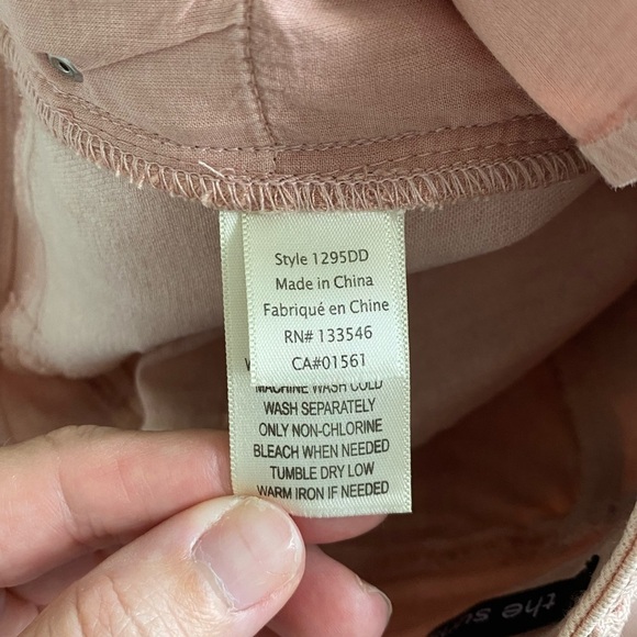 Ecru Pink The Sunset Two Color Straight Leg Jeans Size 26 - Picture 10 of 16